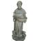 Santa's Workshop 29" Cold Cast St. Fiacre Statue